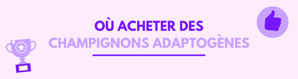 acheter des champignons adaptogenes