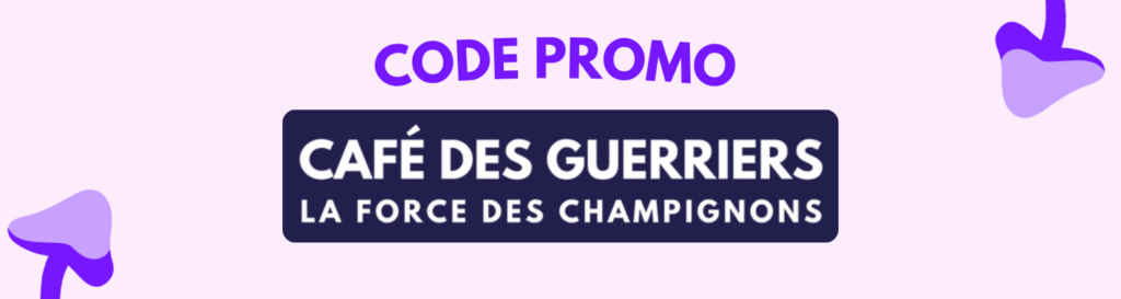 code promo café des guerriers café champignons adaptogenes